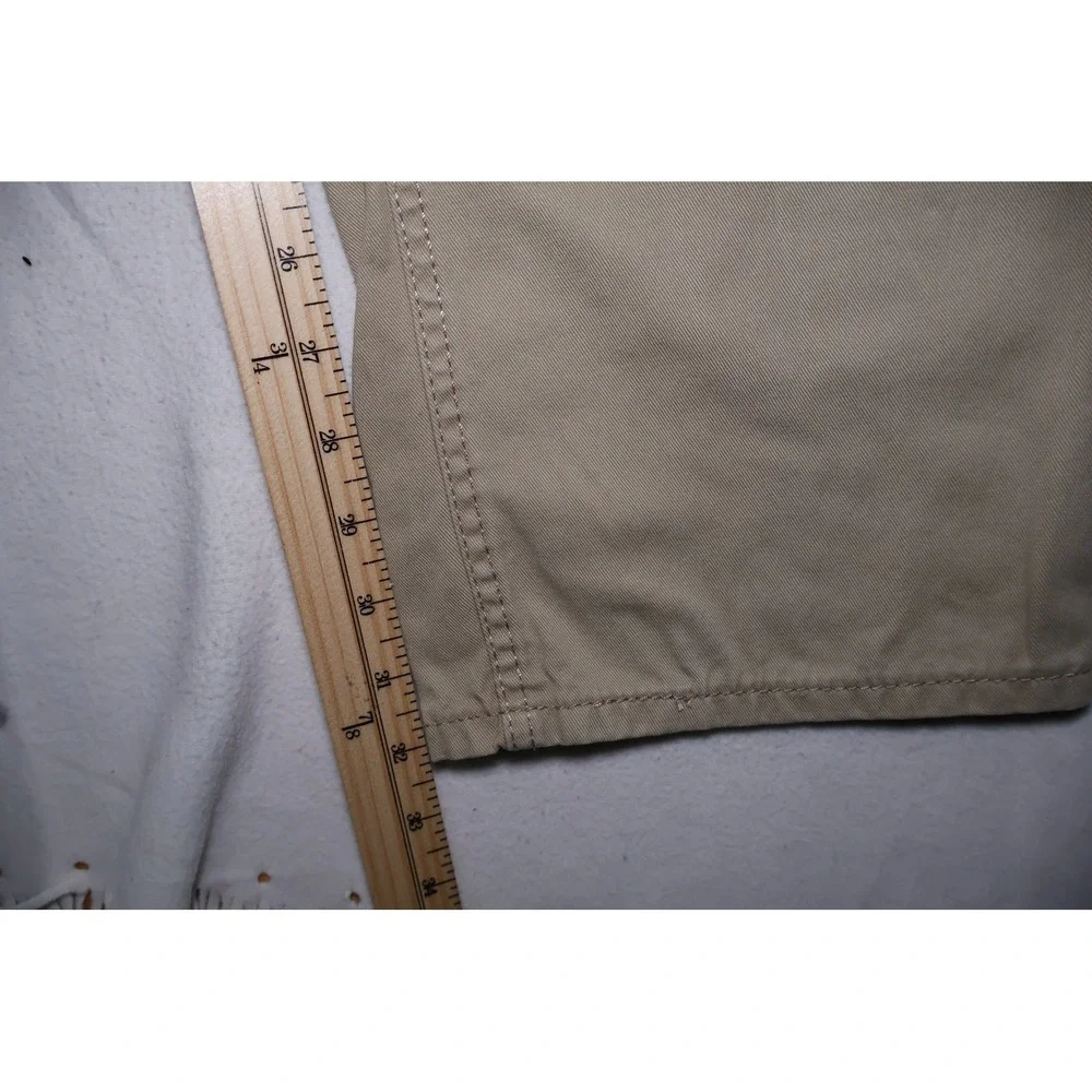 Levi's 514 Straight Fit Khaki Tan Pants Mens W36 L32 Cotton‎ Twill Chinos